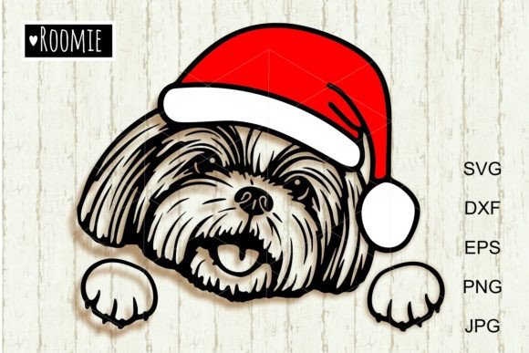 Christmas Shih Tzu Svg & New Year Dog: Embroidery Project Review