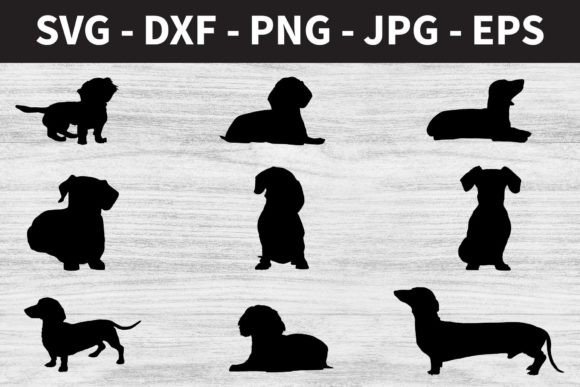 Dachshund Dog Silhouettes – A Designer’s Review
