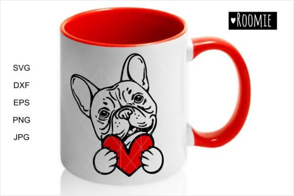 French Bulldog with Heart: A Designer's Embroidery Review