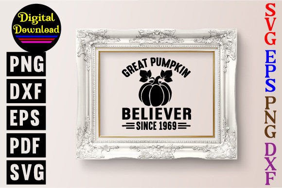 Great Pumpkin Believer Since 1969 Svg