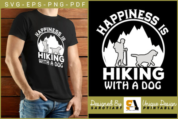 Hiking with My Dog Adventure T-shirt SVG Review