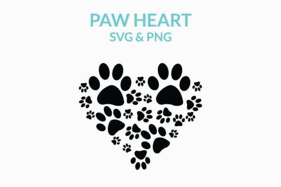 Paw Heart Dog Paw Cat Paw Heart Print Review