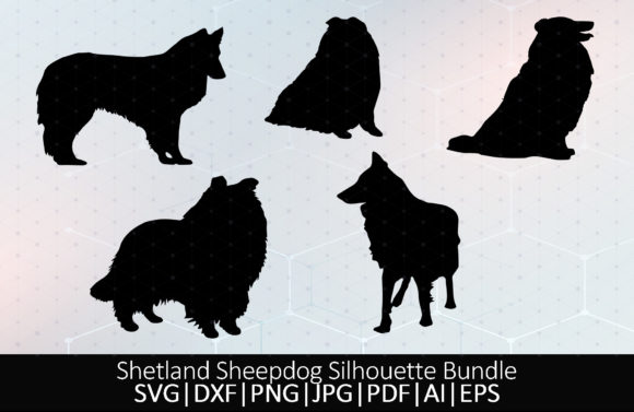 Shetland Sheepdog Dog Silhouette: A Designer's Review