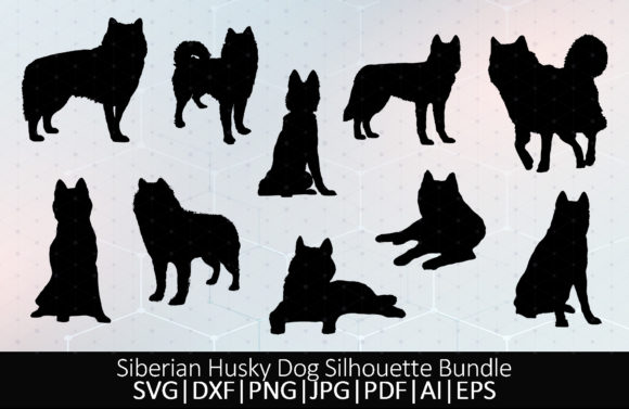 Siberian Husky Dog Silhouette: Real Project Test